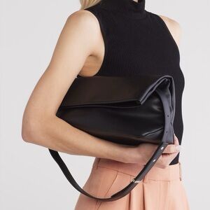 BCBGMaxAzria Convertible Black Shoulder Bag